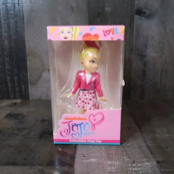 JoJo Siwa Collectible Vinyl Doll Pink Outfit NIB Nickelodeon Culturefly - Picture 2 of 8